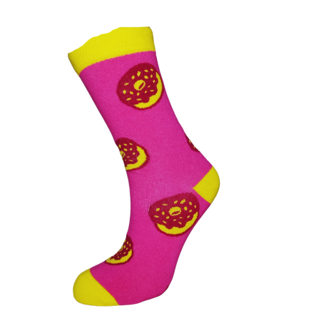 Neşeli Donut Kadın Çorap