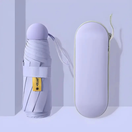 Mini Şemsiye Hafif Taşınabilir (Çantalı)